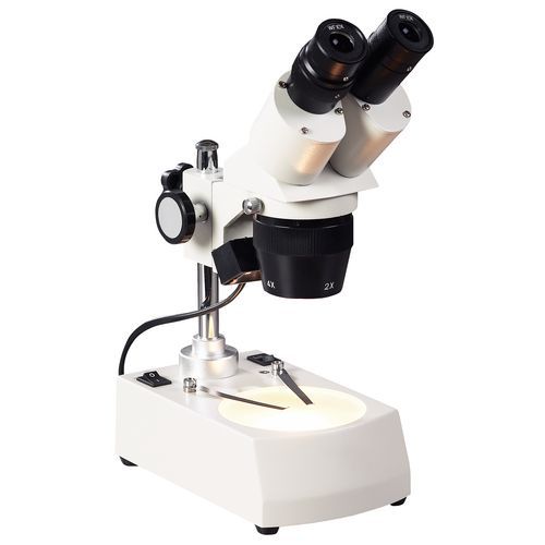 Microscopio estereoscópico con revólveres - 20 y 40 aumentos