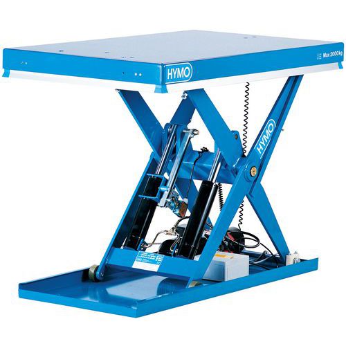 Mesa elevadora ergonómica fija AX - Capacidad de 400 a 2000 kg