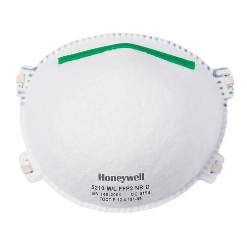 Mascarilla desechable 5210 M/L P2 NR D - Honeywell