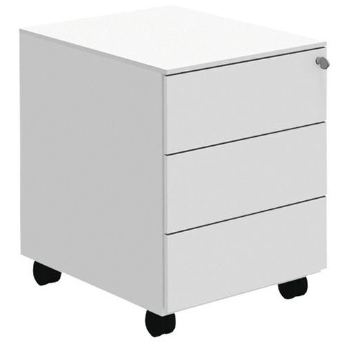 Cajonera móvil Open - Blanco Cajonera móvil Open - Blanco