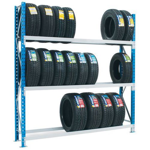 Estantería para neumáticos Flexi-Store - Profundidad 400 mm - Manorga