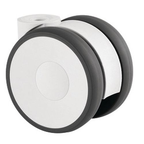 Rueda giratoria diámetro 75 mm - Capacidad 100 kg