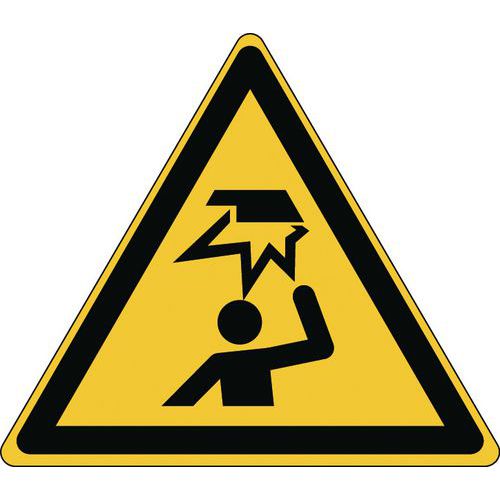 Panel de peligro - Obstáculo en altura - Rígido