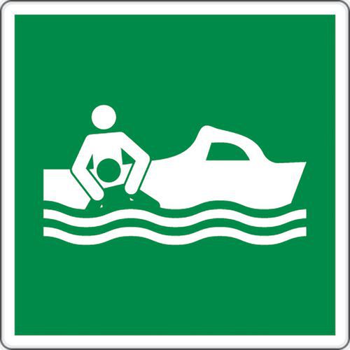 Panel de evacuación - Embarcación de salvamento - Aluminio