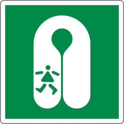 Panel de emergencia - Chaleco salvavidas niños - Aluminio