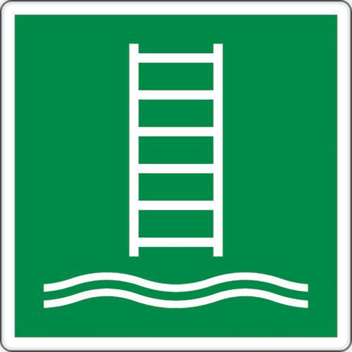 Panel de evacuación - Escala de embarque - Aluminio