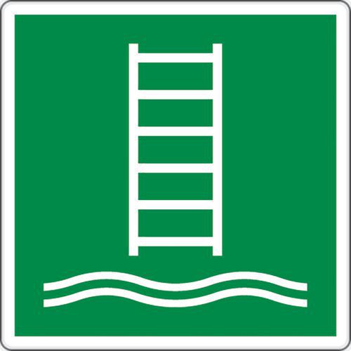Panel de evacuación - Escala de embarque - Aluminio Panel de evacuación - Escala de embarque - Aluminio