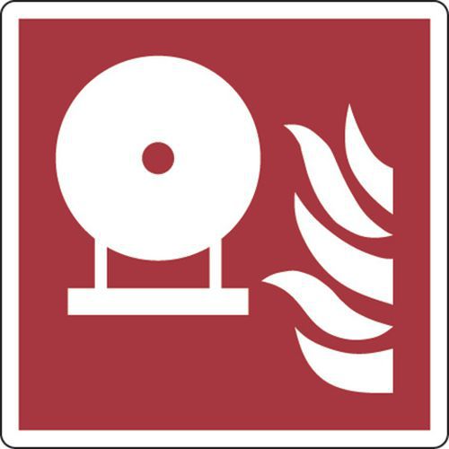 Panel de incendios - Extintor fijo - Aluminio