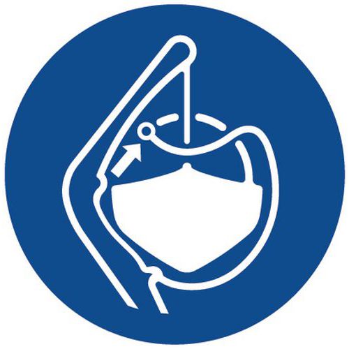 Panel de obligación - Lanzar amarres embarcación salvamento - Aluminio