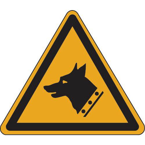 Panel de peligro - Atención perro guardián - Aluminio