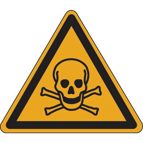 Panel de peligro - Materias tóxicas - Aluminio
