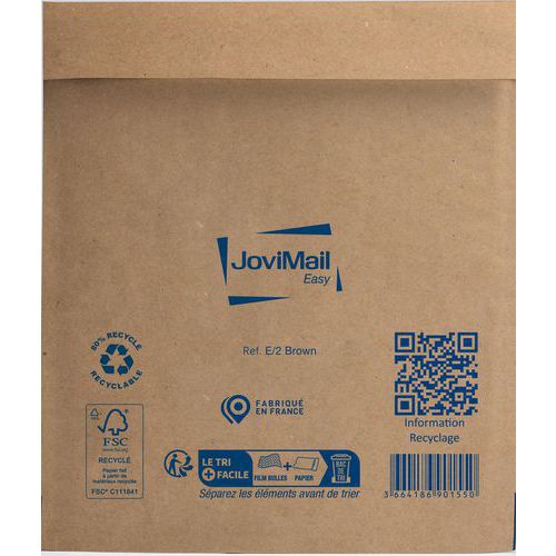 Sobres acolchados de burbujas - Kraft - 100 unidades - Jovipack