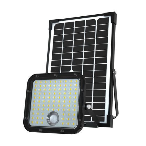 Proyector LED solar con detector de movimiento + panel