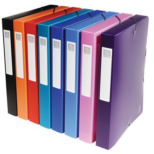 Caja clasificadora Exabox de polipropileno opaco - Surtidos - Lote de 8