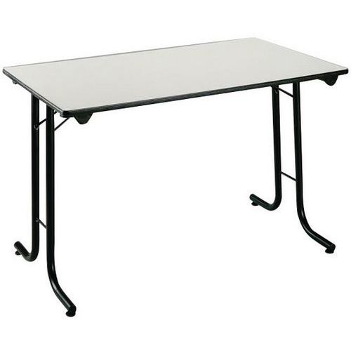 Mesa plegable rectangular - Patas en T 2