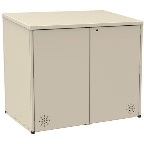 Cubierta para contenedores Bonnos beige o antracita - Sin puertas Cubierta para contenedores Bonnos beige o antracita - Sin puertas