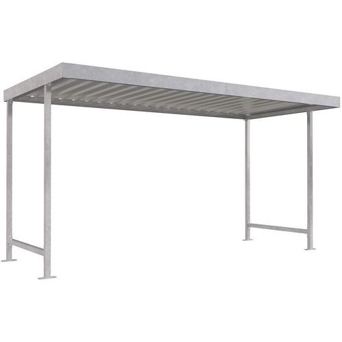 Marquesina para bicicletas - Leipzig