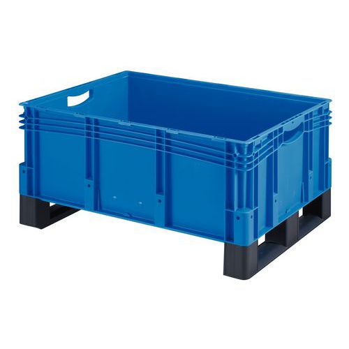 Caja apilable XL con base - Longitud 800 mm - De 121 a 206 L - Bito