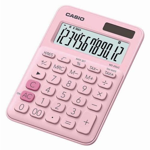 Calculadora de oficina - MS 20UC - 12 dígitos - Casio