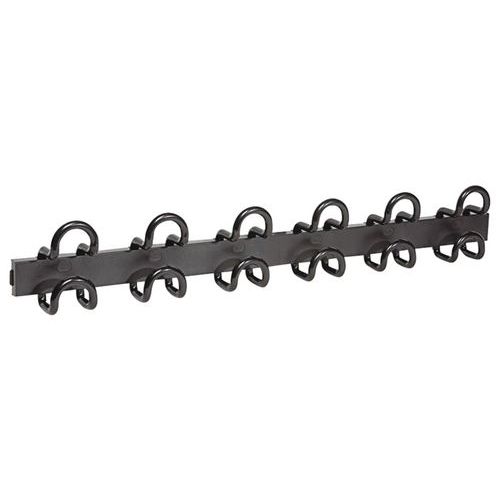 Perchero mural - Fil - 6 percha doble - Unilux