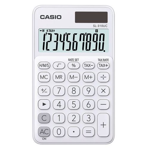 Calculadora de bolsillo - SL-310UC - 10 dígitos - Casio