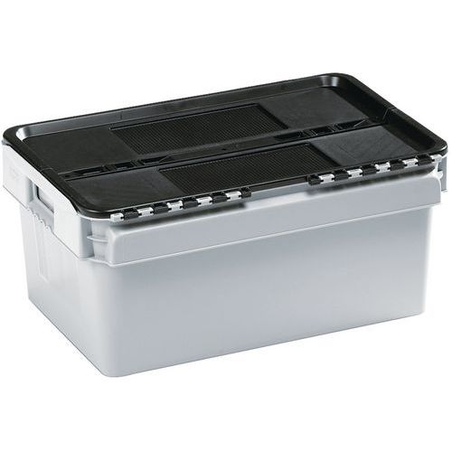 Cubeta estándar con tapa integrada - Longitud 400 mm - De 45 a 60 L Cubeta estándar con tapa integrada - Longitud 400 mm - De 45 a 60 L