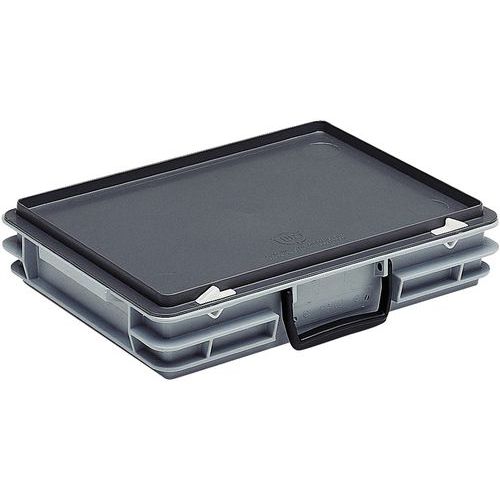 Caja-maletín Rako con tapa - Estándar - 600 mm de longitud