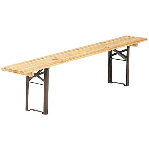 Banco de madera plegable de 160 cm y 220 cm Banco de madera plegable de 160 cm y 220 cm