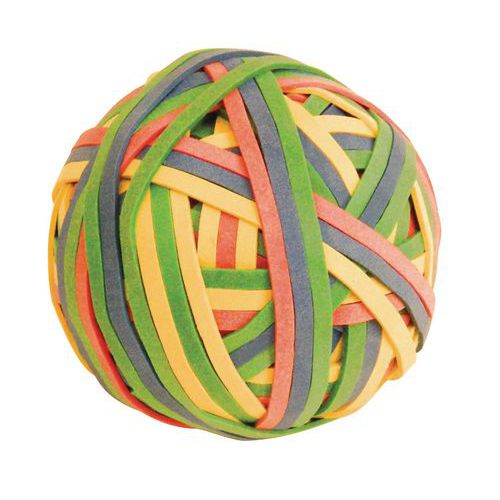 Bola de 200 pulseras de goma - Colores surtidos