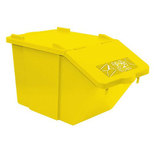 Cubo de basura HACCP encajable - 45 L