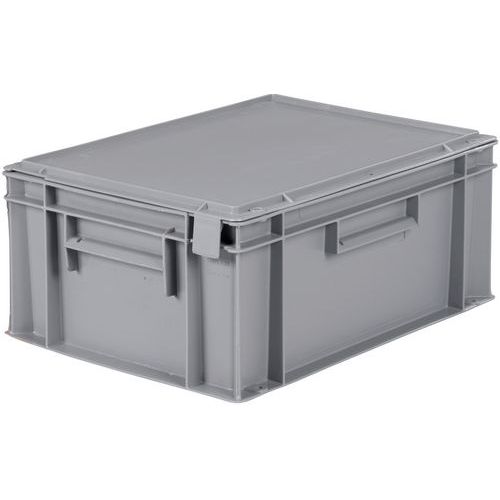 Caja norma Europa con tapa - Longitud 400 mm - De 10 a 30 L