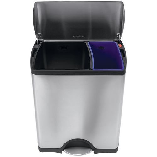 Papelera con pedal Simplehuman Rectangular - 38 - 46 - 50 L Papelera con pedal Simplehuman Rectangular - 38 - 46 - 50 L