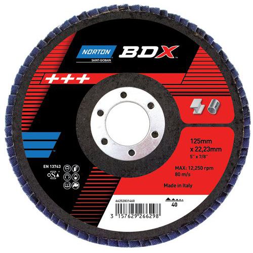Disco de láminas abombado BDX - R842 - Grano 40-80
