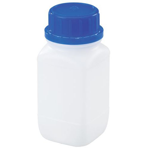 Frasco de PEAD con tapón precintado - de 100 a 1500 mL