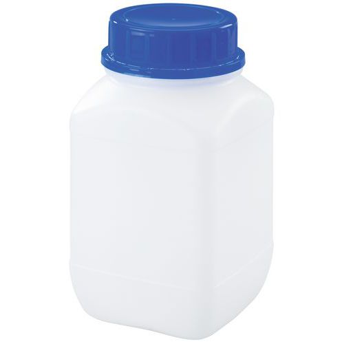 Frasco de PEAD con tapón precintado - de 100 a 1500 mL