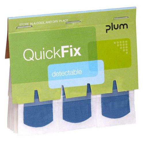 Recambio de tiritas detectables para dedos - QuickFix