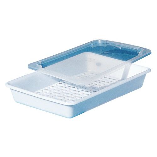 Bandeja alimentaria plana apilable - De 2 a 10 L - Gilac