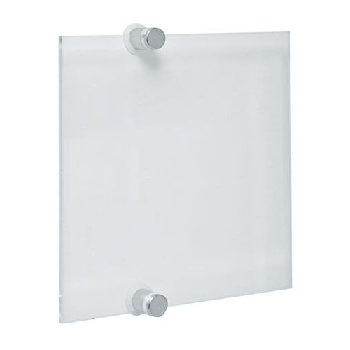 Placa de puerta Crystal Sign - Cuadrada -Durable Placa de puerta Crystal Sign - Cuadrada -Durable