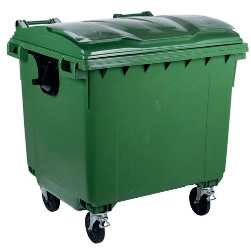 Contenedor de residuos - 1100 L - Manutan Expert