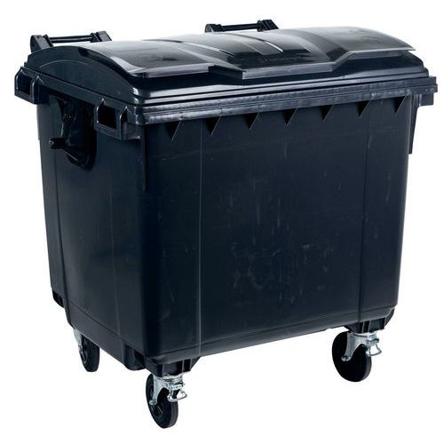 Contenedor de residuos - 1100 L - Manutan Expert