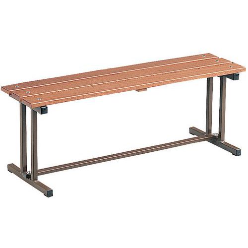 Banco de madera maciza de 120 cm y 200 cm