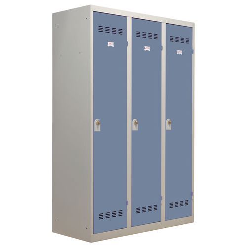 Taquilla para industria sucia - Anchura 400 mm - 3 columnas - Vinco