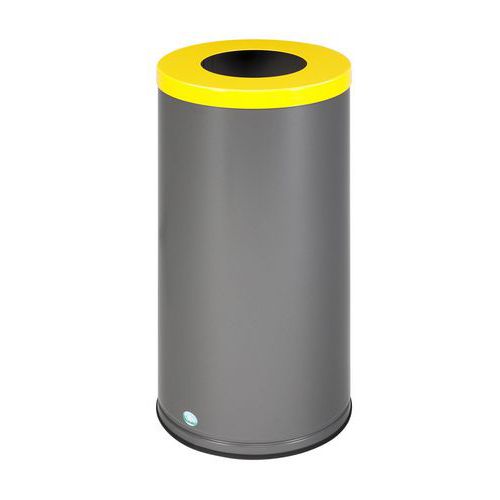 Cubo de basura para la recogida selectiva - 70 L - Mica de hierro - VAR