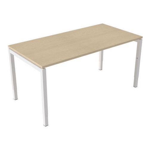 Escritorio recto ergonómico con manivela a la derecha - Kelli