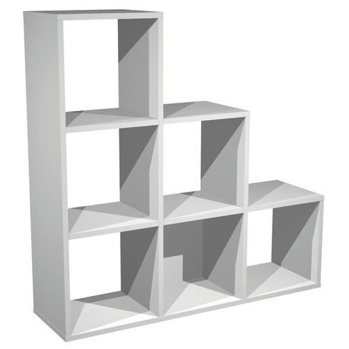Mueble de almacenamiento con 6 compartimentos escalonados Maxicube - Artarredi Mueble de almacenamiento con 6 compartimentos escalonados Maxicube - Artarredi