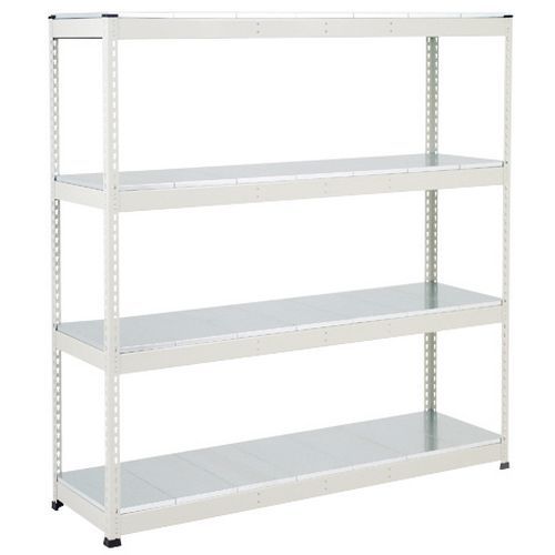 Estantería pesada Manutan Rapid 1 - Balda maciza de metal - Manutan Expert