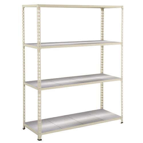Estantería semipesada Manutan Rapid 2 - Balda maciza de metal - Manutan Expert