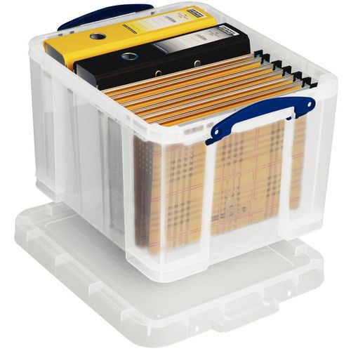 Caja de organización - Longitud 395 mm - De 9 a 19 L - Modelo translúcido