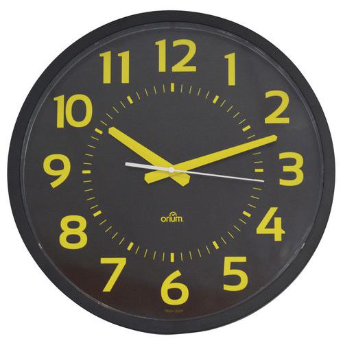 Reloj de pared silencioso Contrast de cuarzo - Orium