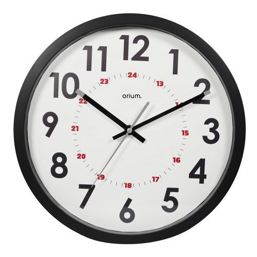 Reloj de 30 cm con pantalla doble - Orium
